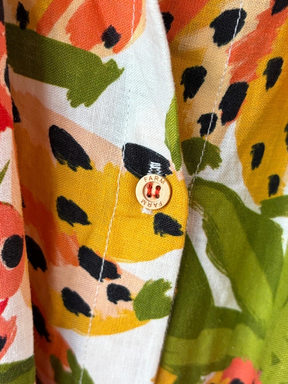 Farm Rio Paradise Short-Sleeve Romper - Picture 6 of 8